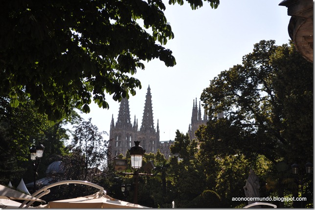 04-Burgos. Vista de la Catedral desde el Paseo del Espolón - DSC_0206