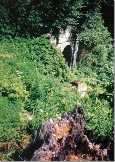 West Portal of the old Cascade Tunnel in 1994