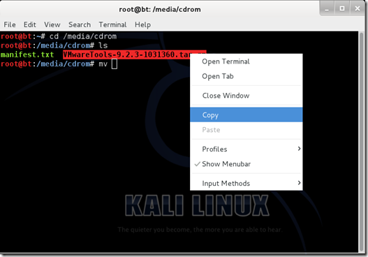 Kali Linux Howto's: How To Install VMware Tools In Kali Linux, Text & Video