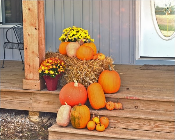 front porch left fall 2013