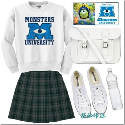 Monster University Inspired Mix and Match 03