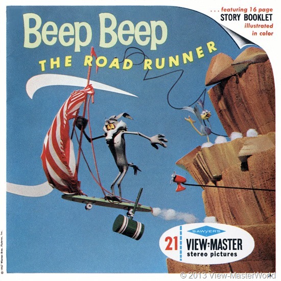 View-Master Beep Beep The Road Runner (B538), Packet Cover