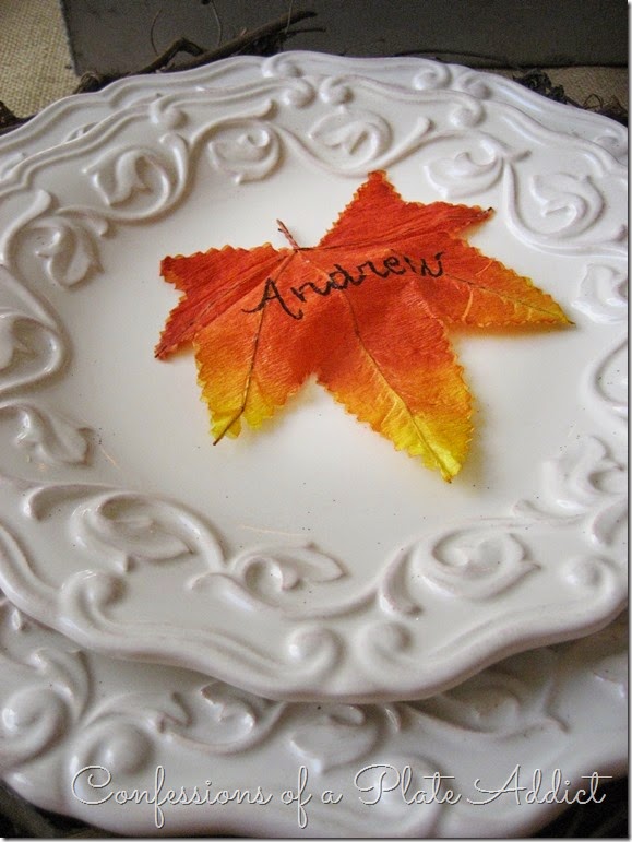 CONFESSIONS OF A PLATE ADDICT Farmhouse Thanksgiving Tablescape