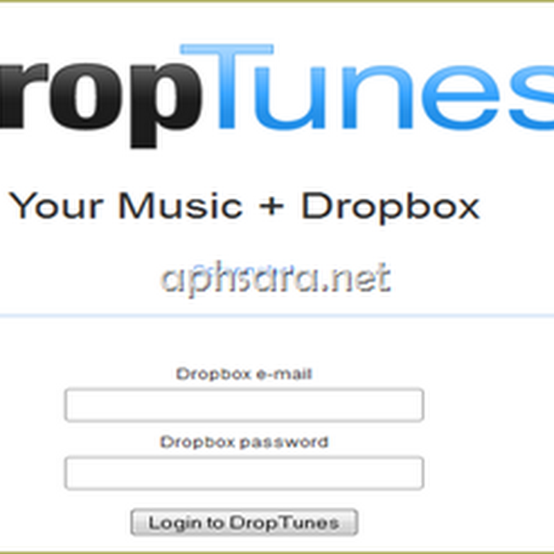 ฟังเพลงออนไลน์ผ่าน browser ใน dropbox