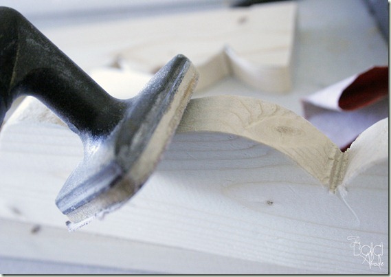 Sanding Scallops