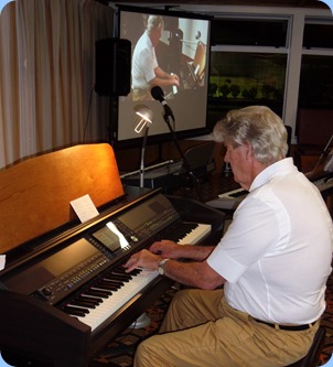 Ian Jackson gave us a variety of piano play styles on our Clavinova CVP-509
