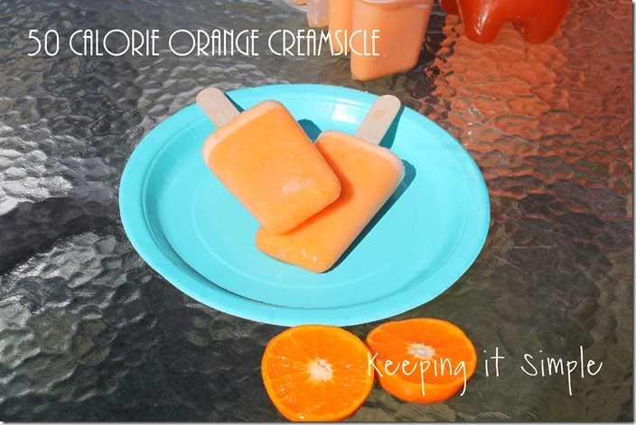 low-calorie-summer-treats #flavorforless orange-creamsicle