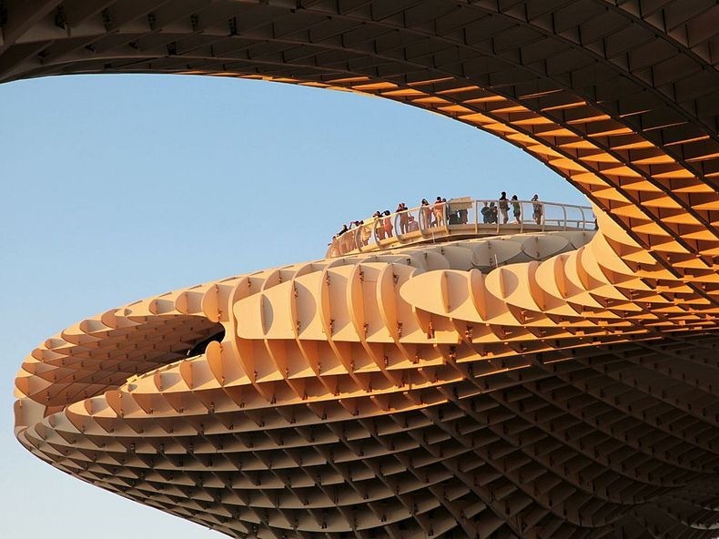 Metropol Parasol: The World's Largest Wooden Structure