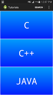 C CPP JAVA Tutor Screenshots 0