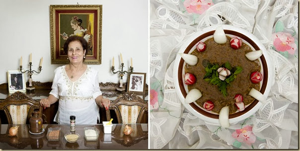 Portraits de grand-mères et leurs plats cuisinés (9)