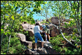 02f - Champlain Mtn - South Ridge Trail got some climbing to do