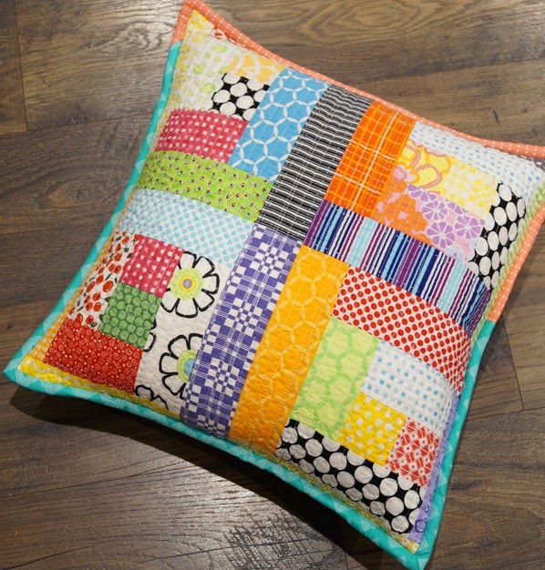 Scrappy Cushion Makeover