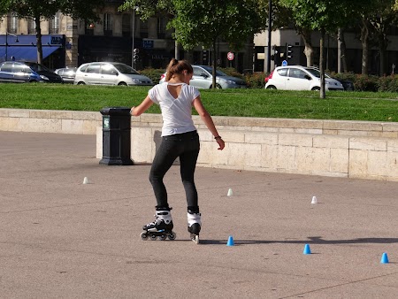 Roller skater fata