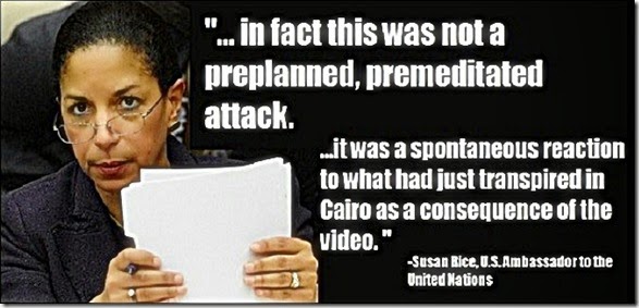 Susan Rice- Benghazi Not Preplanned Attack