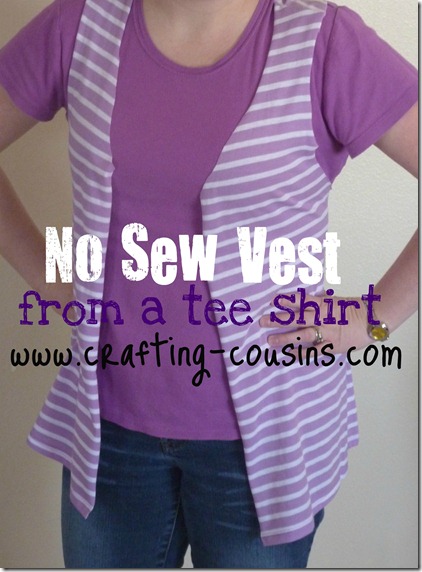no sew vest crafty cousins