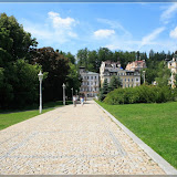 Parkweg in Mariánské Lázně