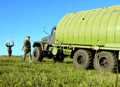 Военнослужащие украинской армии во время учений