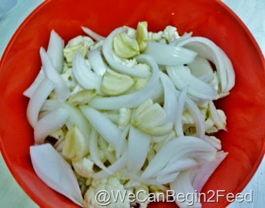 Roasted Cauliflower and Onions 1