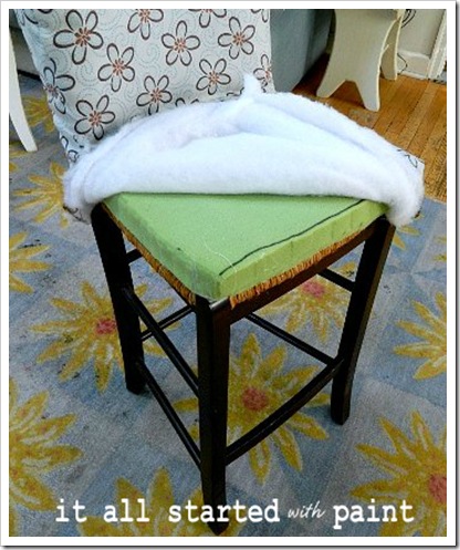 Remodelaholic Diy Parson Style Counter Height Chairs Kitchen Chair How Did 7 580x435 2