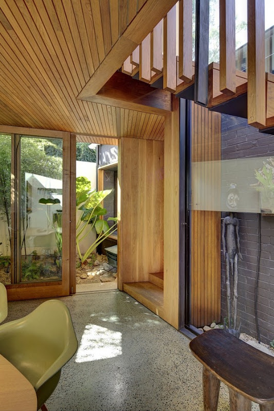 Casa Balmain / Fox Johnston en Sydney Decoracion-Interior-madera
