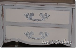 08 Grey white provincial table HANDLES 2
