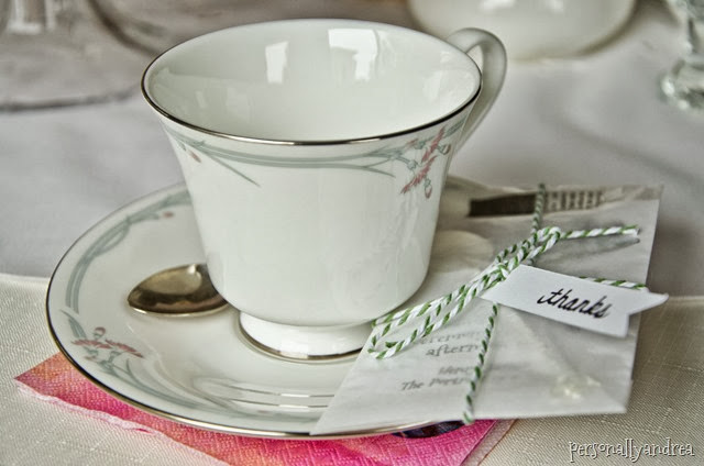 Tea Inspired Party Favour | personallyandrea.com