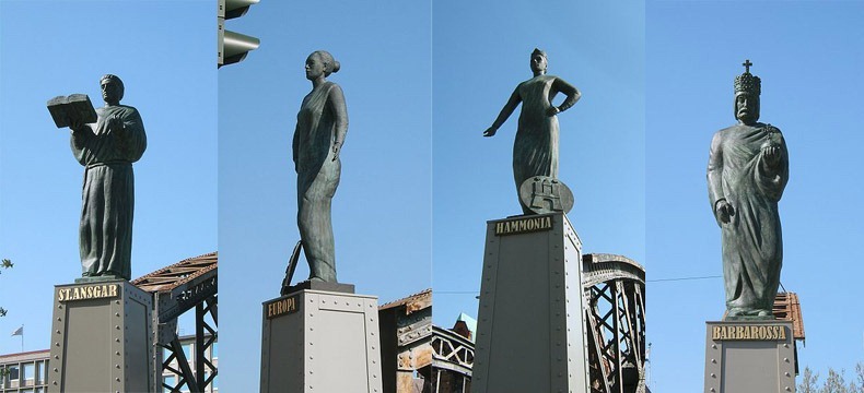 hamburg-bridges-statues hamburg-bridges-statues
