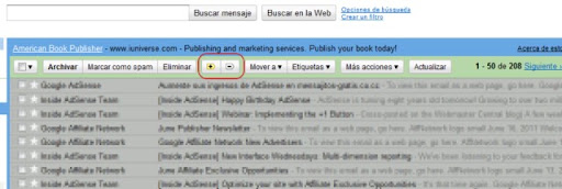gmail mas y menos