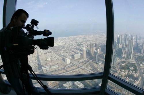 Burj Dubai now Burj Khalifa - Opening ceremony