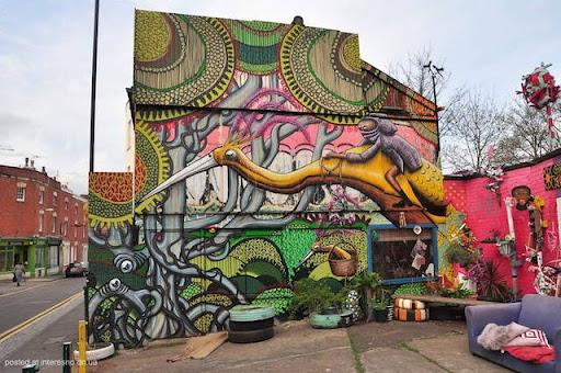 8risunki Bristol Graffiti Street Art