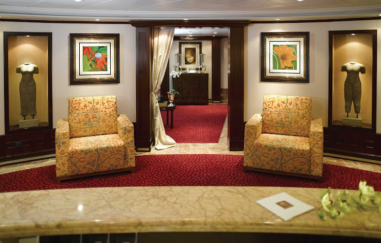Canyon Ranch SpaClub aboard Oceania Nautica is a luxurious wellness retreat to help you unwind during your sailing.