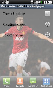 3D M United Live Wallpaper - screenshot thumbnail