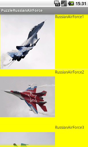 Puzzle Russian Air Force