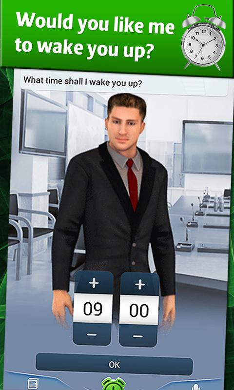 3D Voice Assistant Screen 2