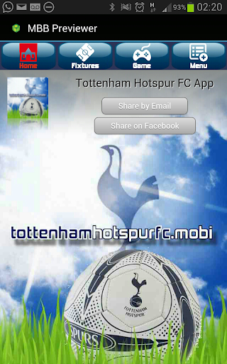 Tottenham Hotspur FC Mobi