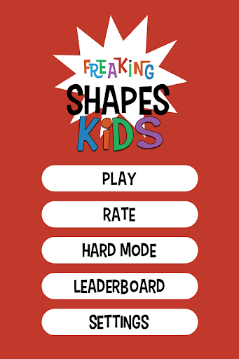 Freaking Shapes Kids Mode