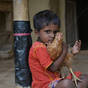 Bonding  by Dipa Chatterjee - Babies & Children Child Portraits