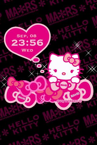 MARS×HELLO KITTY LiveWallpaper Screen 1