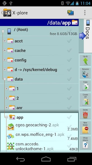 X-plore File Manager Donate 4.00.06 APK