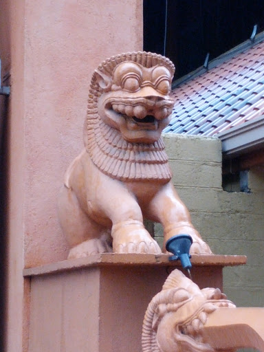 Sambuddhaloka Temple Lion Guardian 