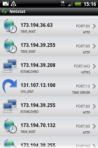 Netstat Professional - screenshot