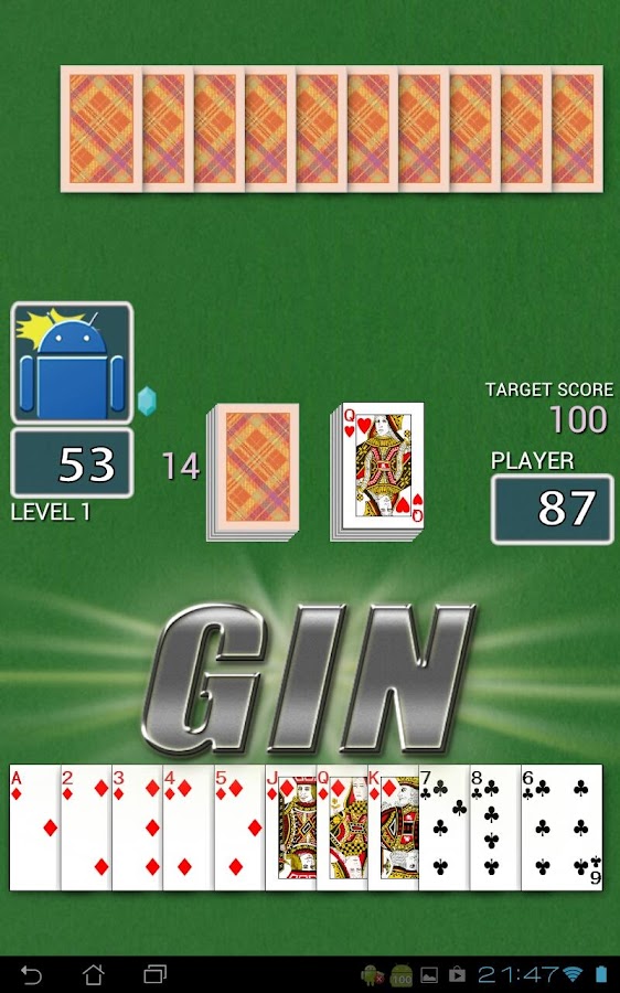 Gin Rummy Android Apps on Google Play