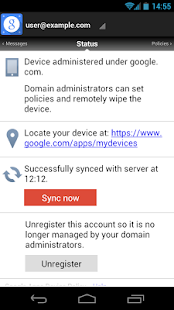 Google Apps Device Policy - screenshot thumbnail
