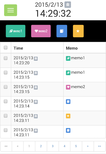 timemo:time and note recorder