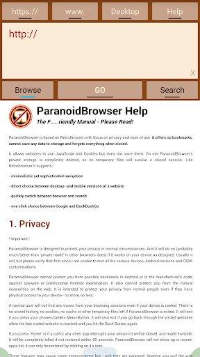 ParanoidBrowser