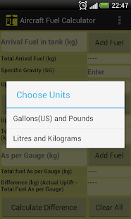 Aircraft Fuel Calculator