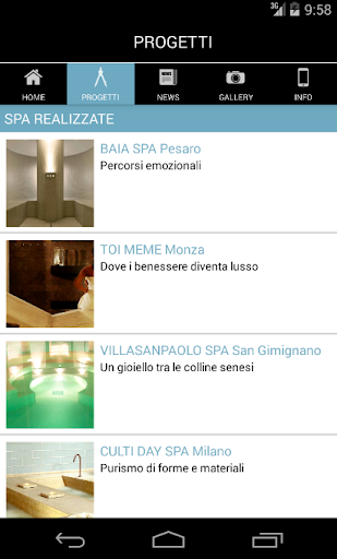 【免費健康App】Spa Concept Progettazione spa-APP點子