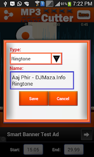 MP3 Ringtone Cutter FREE Screenshots 6