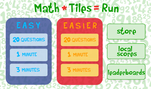 Lastest Math * Tiles = Run APK for PC