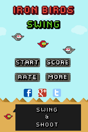 【免費街機App】Swing Iron Birds-APP點子